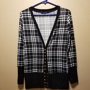COPY - Women's Plaid Cardigan Sweater